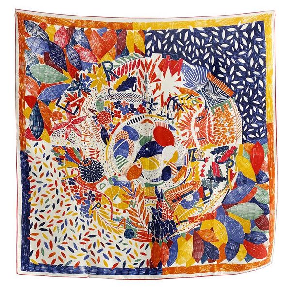 100% silk scarf for women 110cm square large handkerchief printed flower shawls wraps lady anti-sun beach travel use scarves, Blue;gray
100% silk scarf for women 110cm square large handkerchief printed flower shawls wraps lady anti-sun beach travel use scarves, Blue;gray
