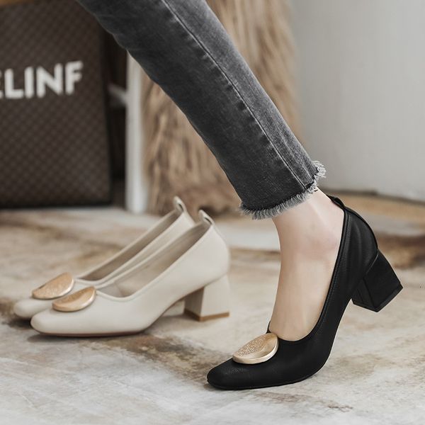 sandals soft leather single shoes women fashion casual soft shallow mouth granny thick heel korean version 616-7 elcf, Black
sandals soft leather single shoes women fashion casual soft shallow mouth granny thick heel korean version 616-7 elcf, Black