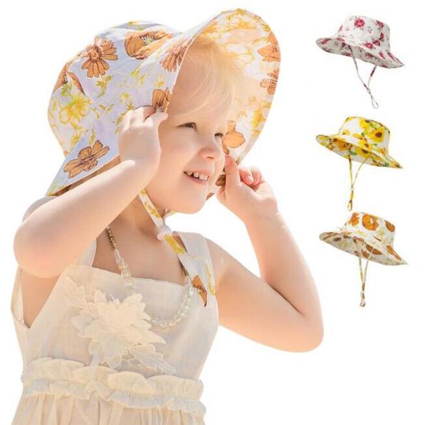 baby girls fisherman hat spring summer infant children versatile hats cute flowers printing caps newborn fashion cap yl609, Yellow
baby girls fisherman hat spring summer infant children versatile hats cute flowers printing caps newborn fashion cap yl609, Yellow