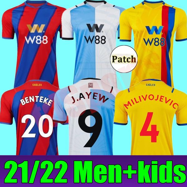21 22 crystal palace soccer jerseys zaha eze 2021 2022 milivojevic j.ayew benteke mateta mcarthur football shirt riedewald mens uniform kids, Black;yellow
21 22 crystal palace soccer jerseys zaha eze 2021 2022 milivojevic j.ayew benteke mateta mcarthur football shirt riedewald mens uniform kids, Black;yellow