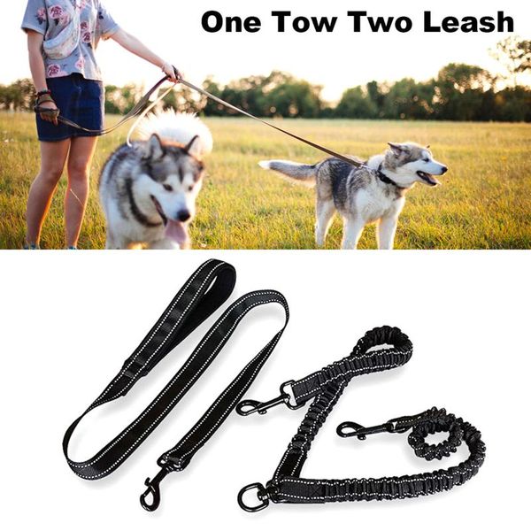 dog collars & leashes one tow two leash 2 rope elastic cushion walking belt hands double lead
dog collars & leashes one tow two leash 2 rope elastic cushion walking belt hands double lead