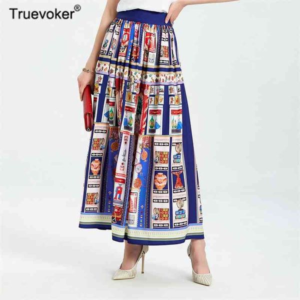 truevoker runway multi print midi long skirt women's high street totem mid calf length resort 210602, Black
truevoker runway multi print midi long skirt women's high street totem mid calf length resort 210602, Black