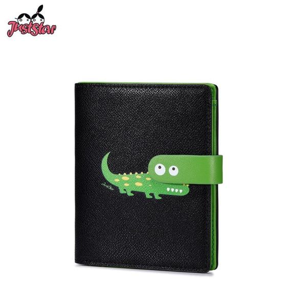 wallets just star brand pu leather card holder cartoon printing crocodile hasp short women's, Red;black
wallets just star brand pu leather card holder cartoon printing crocodile hasp short women's, Red;black