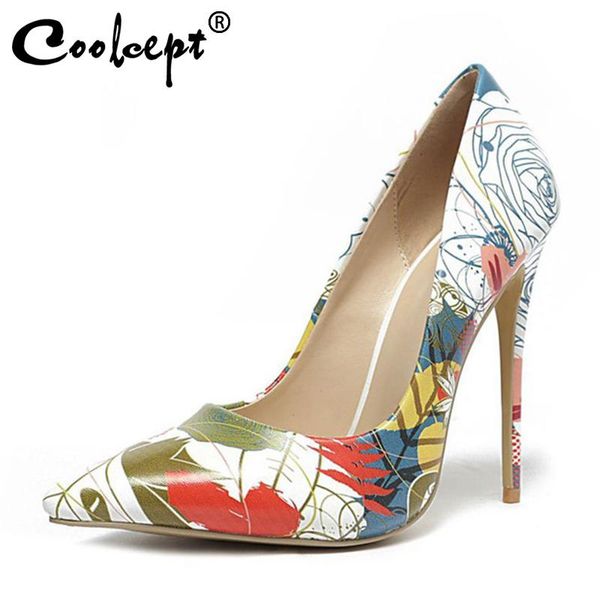 dress shoes coolcept size 34-45 high heel women fashion colorful graffiti female pumps pointed toe thin heels wedding footwear, Black
dress shoes coolcept size 34-45 high heel women fashion colorful graffiti female pumps pointed toe thin heels wedding footwear, Black