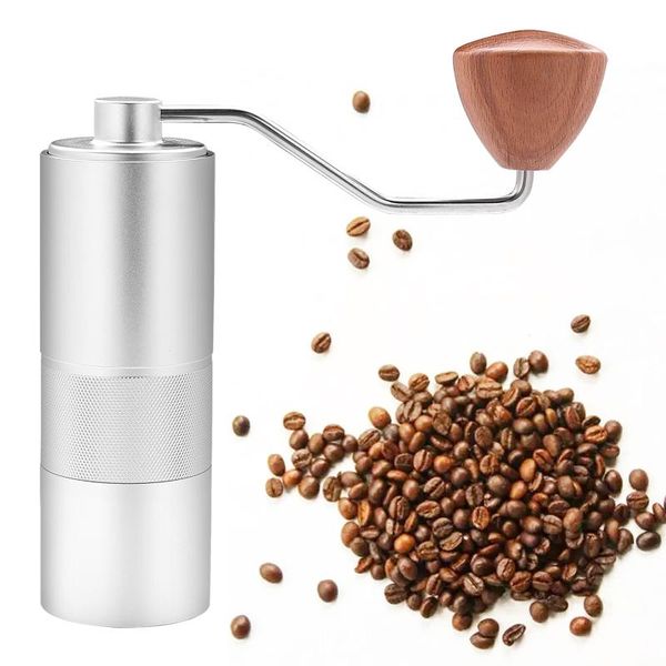 manual coffee grinders grinder stainless steel conical burr portable mill finer to coarser adjustable setting for office home outdoor
manual coffee grinders grinder stainless steel conical burr portable mill finer to coarser adjustable setting for office home outdoor