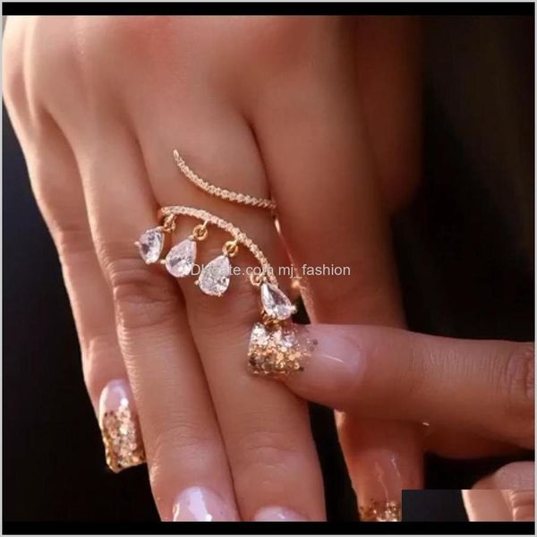 2021 band design delivery diamond water drop for women open crystal rings engagement party aessories jewelry gifts 4xqtv, Silver
2021 band design delivery diamond water drop for women open crystal rings engagement party aessories jewelry gifts 4xqtv, Silver