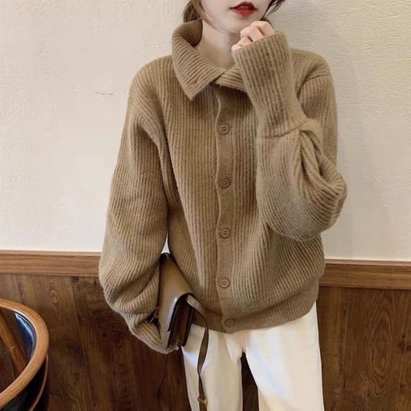 women's knits & tees women knitted sweater and cardigans full sleeve ladies office jacket female spring autumn 2021, White
women's knits & tees women knitted sweater and cardigans full sleeve ladies office jacket female spring autumn 2021, White