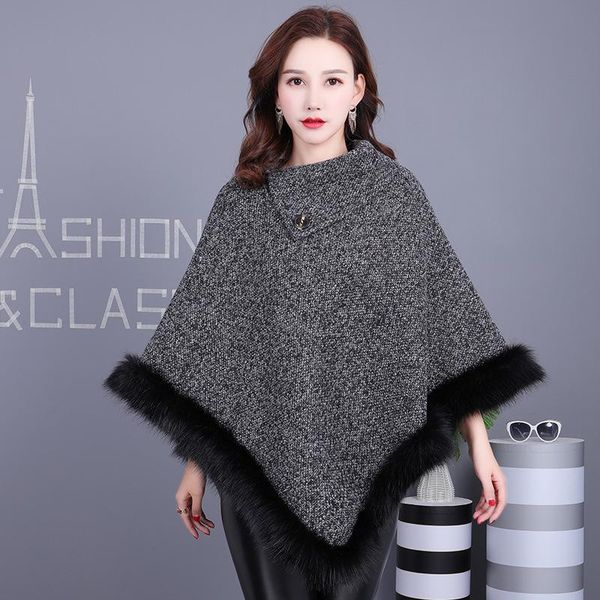 women's jackets 2021 imitation fur shawl collar scarf coat women's warm harajuku, Black;brown
women's jackets 2021 imitation fur shawl collar scarf coat women's warm harajuku, Black;brown