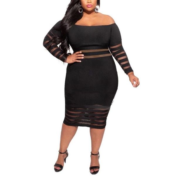 casual dresses women black dress 4xl big size see through bodycon long sleeve square neck mid calf elegant evening party dinner vestidos, Black;gray
casual dresses women black dress 4xl big size see through bodycon long sleeve square neck mid calf elegant evening party dinner vestidos, Black;gray