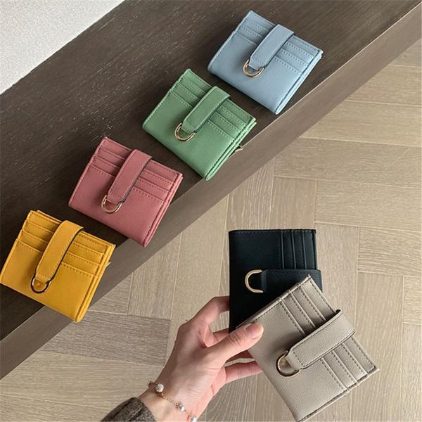 card holders style fashion pu leather wallet women solid color vintage holder credit slim cards business case, Brown;gray
card holders style fashion pu leather wallet women solid color vintage holder credit slim cards business case, Brown;gray