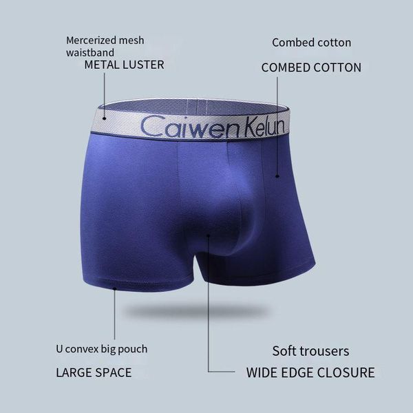 underpants 4-piece set gift box male panties cotton boxers antibacterial and breathable trend men's underwear man, Black;white
underpants 4-piece set gift box male panties cotton boxers antibacterial and breathable trend men's underwear man, Black;white