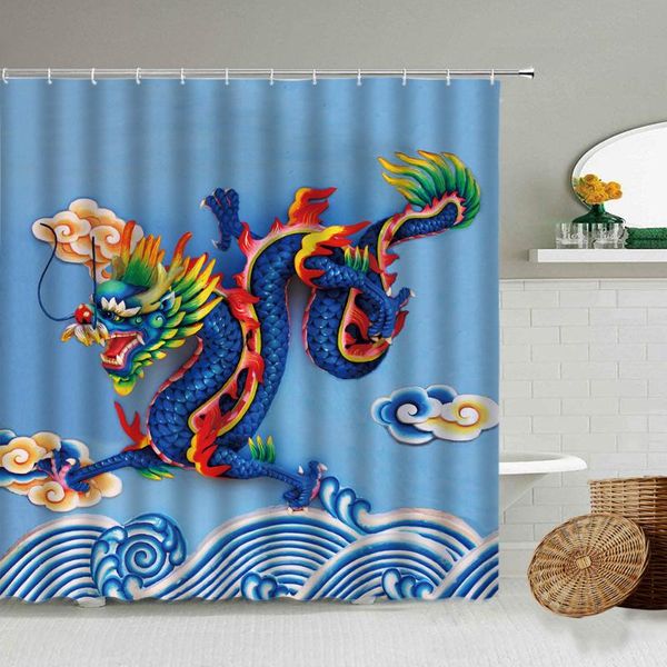 chinese dragon animal shower curtain traditional culture art bathroom accessories with hook hanging waterproof screen washable curtains
chinese dragon animal shower curtain traditional culture art bathroom accessories with hook hanging waterproof screen washable curtains
