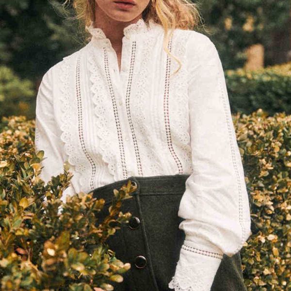 women's blouses & shirts blouses lace embroidery chic blouse women casual long sleeve turtleneck elegant white summer autumn vintage b
women's blouses & shirts blouses lace embroidery chic blouse women casual long sleeve turtleneck elegant white summer autumn vintage b