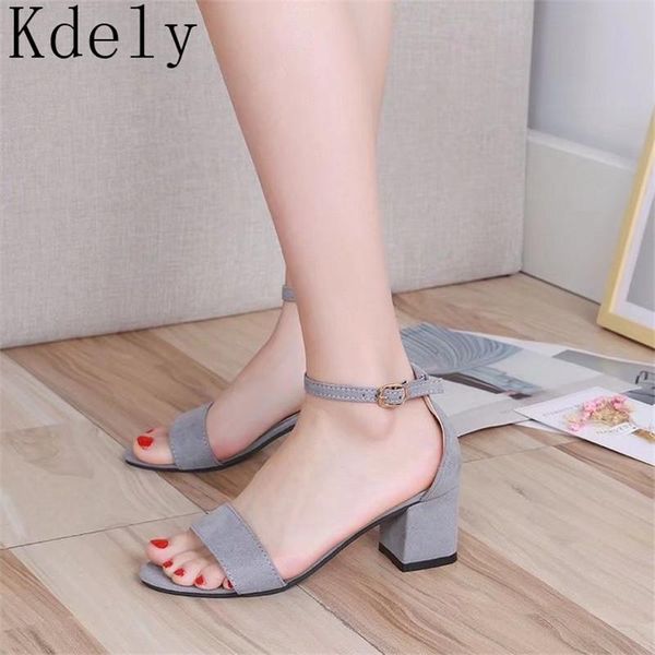 concise women shoes buckle flock leather heel sandals square high heels big size 34-40, Black
concise women shoes buckle flock leather heel sandals square high heels big size 34-40, Black