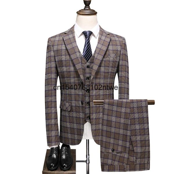 men's suit large bridegroom's dress casual three piece 6725 suits & blazers, White;black
men's suit large bridegroom's dress casual three piece 6725 suits & blazers, White;black