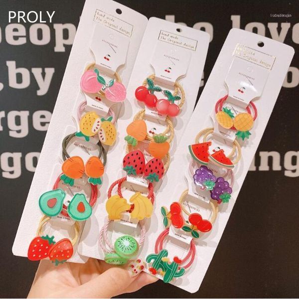 5/pcs/set children fruit hair rope girls candy color ring plastic colorful elastic bands1, Slivery;white
5/pcs/set children fruit hair rope girls candy color ring plastic colorful elastic bands1, Slivery;white