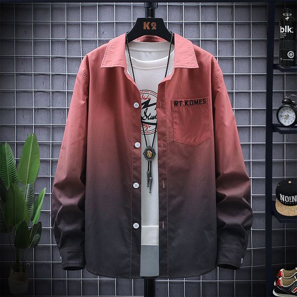 spring men's and autumn new long sleeve shirt korean fashion youth handsome leisure loose jacket wear, White;black
spring men's and autumn new long sleeve shirt korean fashion youth handsome leisure loose jacket wear, White;black