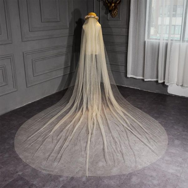 bridal veils mingli tengda 3.5m light champagne cathedral wedding veil one layer long with comb velos de novia 2021, Black
bridal veils mingli tengda 3.5m light champagne cathedral wedding veil one layer long with comb velos de novia 2021, Black