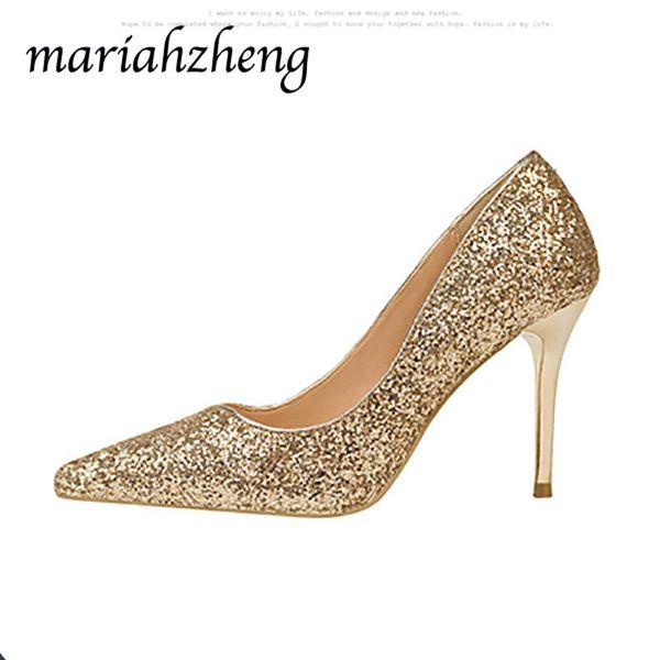 mariahzheng women's shoes high-heeled shallow mouth pointed gradient sequins thin nightclub high heel zwm dress, Black
mariahzheng women's shoes high-heeled shallow mouth pointed gradient sequins thin nightclub high heel zwm dress, Black