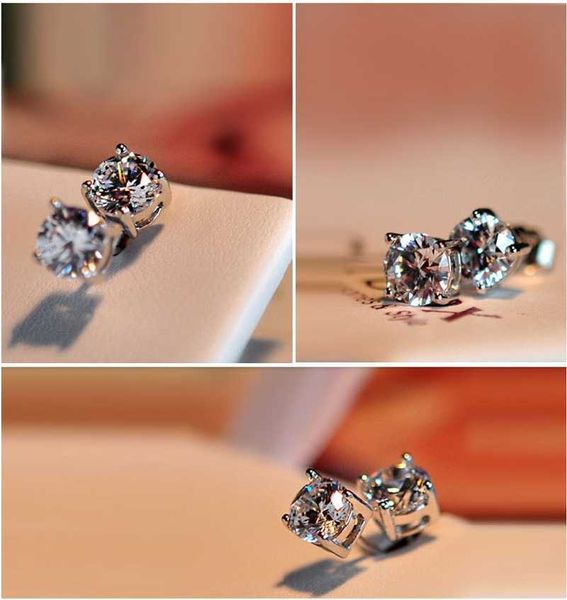 stud solitaire 2 ct lab diamond earring with certificate 925 silver anniversary wedding earrings for women men party jewelry, Golden;silver
stud solitaire 2 ct lab diamond earring with certificate 925 silver anniversary wedding earrings for women men party jewelry, Golden;silver