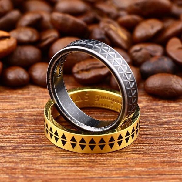 cluster rings 2021 japanese and korean fashion party gift personality hip-hop titanium steel tide brand simple couple ring, Golden;silver
cluster rings 2021 japanese and korean fashion party gift personality hip-hop titanium steel tide brand simple couple ring, Golden;silver