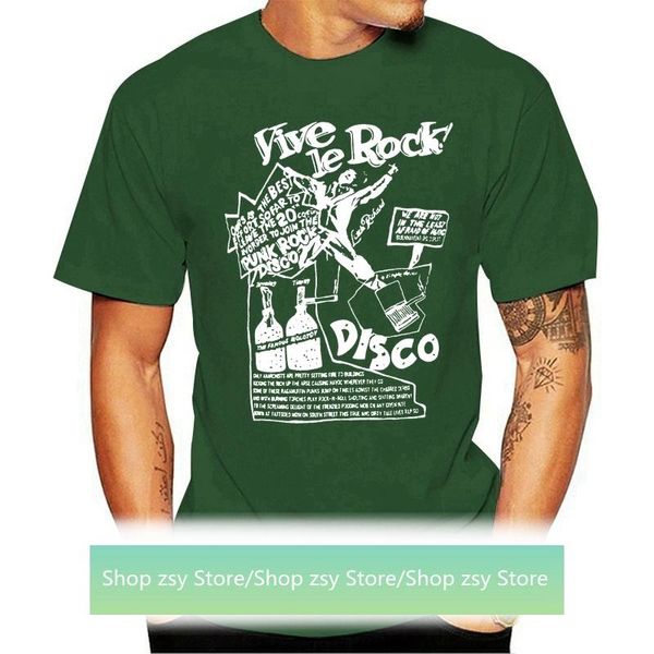 women's t-shirt seditionaries vive le rock t shirt, White