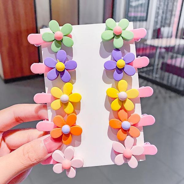 hair accessories 10pcs/set girls clips rainbow cartoon character fruits flower headwear girl cute sweet, Slivery;white
hair accessories 10pcs/set girls clips rainbow cartoon character fruits flower headwear girl cute sweet, Slivery;white