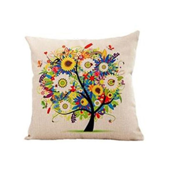 pillow case fashion cotton linen square decorative throw cushion cover 18" x (colorful tree)
pillow case fashion cotton linen square decorative throw cushion cover 18" x (colorful tree)