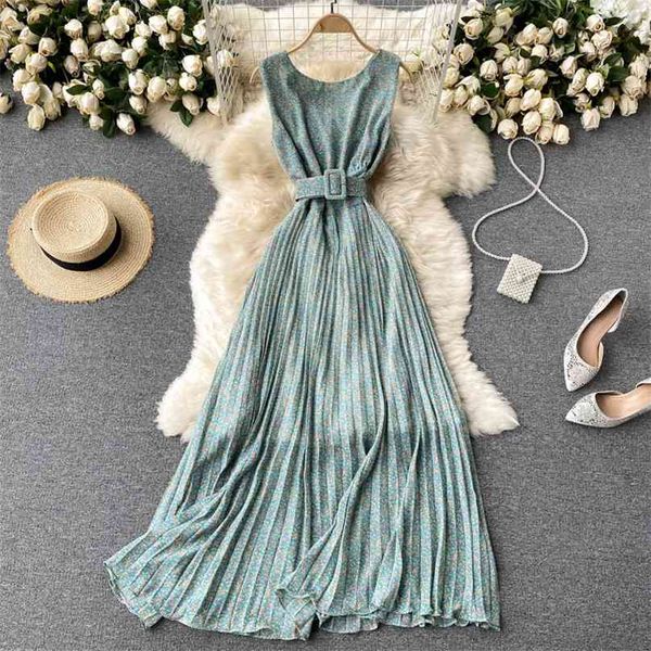 women fashion round neck wearing floral print chiffon holiday a-line dress sleeveless vestidos de mujer s606 210527, Black;gray
women fashion round neck wearing floral print chiffon holiday a-line dress sleeveless vestidos de mujer s606 210527, Black;gray
