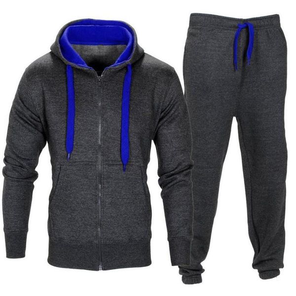 men's tracksuits nice sale men stretchy trousers hooded coat jacket pants jogging sports tracksuit set soft sets 487g-722g, Gray
men's tracksuits nice sale men stretchy trousers hooded coat jacket pants jogging sports tracksuit set soft sets 487g-722g, Gray