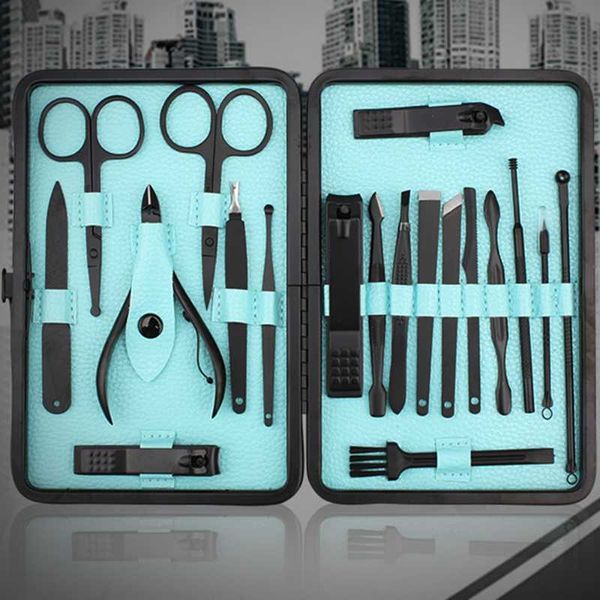 19pcs manicure nail clipper cutter set household stainless steel ear spoon clippers tool pedicure scissors art kits
19pcs manicure nail clipper cutter set household stainless steel ear spoon clippers tool pedicure scissors art kits