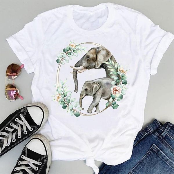cartoon 90s elephant animal love womens t shirt cute short sleeve graphic summer fashion print female clothes tees, White
cartoon 90s elephant animal love womens t shirt cute short sleeve graphic summer fashion print female clothes tees, White