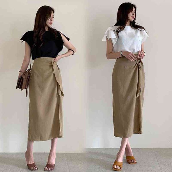 temperament elegant slim white slash neck flying sleeve tshirts high waist irregular split skirts women matching sets ol 210429
temperament elegant slim white slash neck flying sleeve tshirts high waist irregular split skirts women matching sets ol 210429