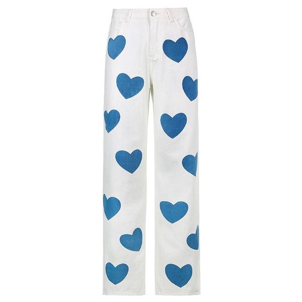 women's jeans 573b women harajuku high waist white sweet blue heart printed contrast color denim pants casual loose straight leg 90s
women's jeans 573b women harajuku high waist white sweet blue heart printed contrast color denim pants casual loose straight leg 90s