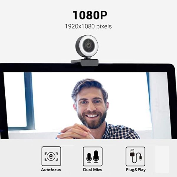webcams web camera auto focus ring beautify fill-in lighting full 1080p live broadcast video webcam with microphone usb pc la 45ba
webcams web camera auto focus ring beautify fill-in lighting full 1080p live broadcast video webcam with microphone usb pc la 45ba