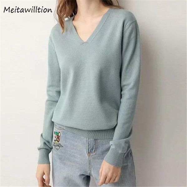 women's sweaters autumn winter basic sweater women v-neck solid knit pullover 2021 casual long sleeve loose office jumper, White;black
women's sweaters autumn winter basic sweater women v-neck solid knit pullover 2021 casual long sleeve loose office jumper, White;black