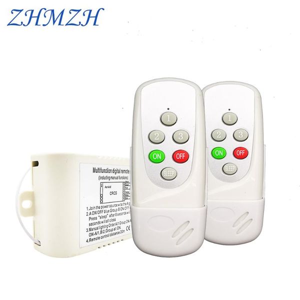 smart home control 4 ways intelligent dual remote single way port on/off digital wireless switch controller for light lamp ac220v
smart home control 4 ways intelligent dual remote single way port on/off digital wireless switch controller for light lamp ac220v