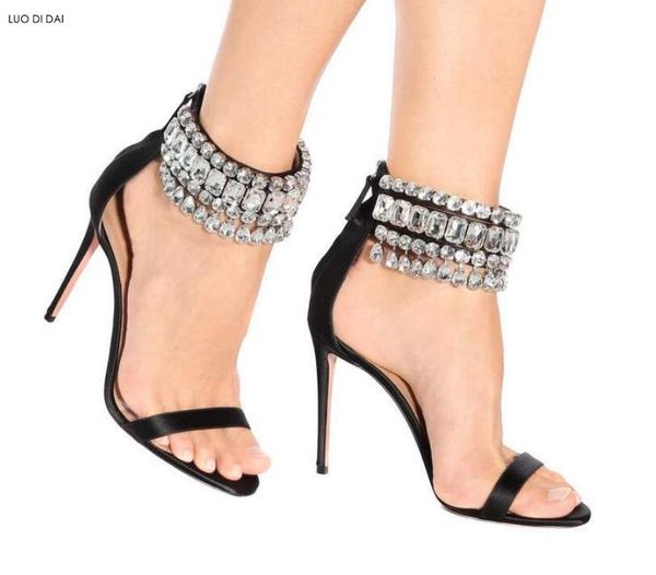 glitter women open toe sandals party shoes diamond dress summer crystal wedding gladiator, Black
glitter women open toe sandals party shoes diamond dress summer crystal wedding gladiator, Black