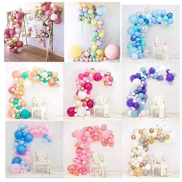 party decoration 112pcs balloon garland arch kit pink white gold latex balloons pack for baby shower kid's birthday wedding decor suppl
party decoration 112pcs balloon garland arch kit pink white gold latex balloons pack for baby shower kid's birthday wedding decor suppl