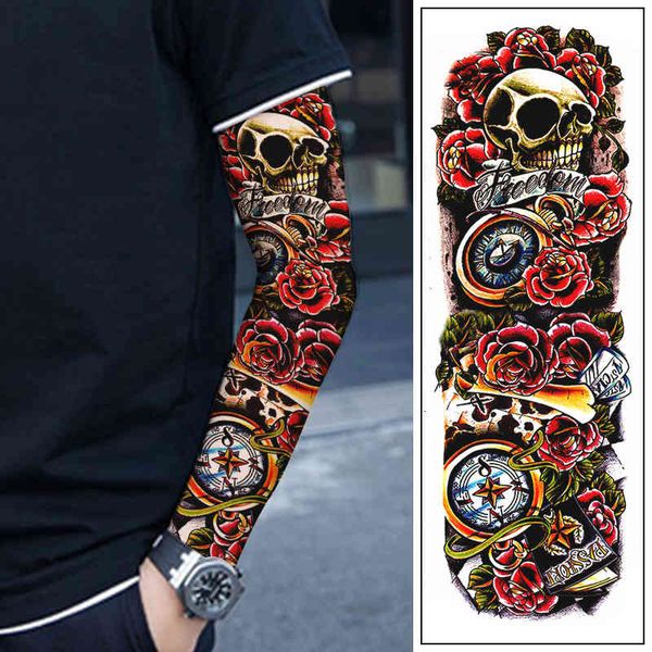 skeleton flower arm rose skeleton full clock tattoo paste waterproof durable simulation
skeleton flower arm rose skeleton full clock tattoo paste waterproof durable simulation