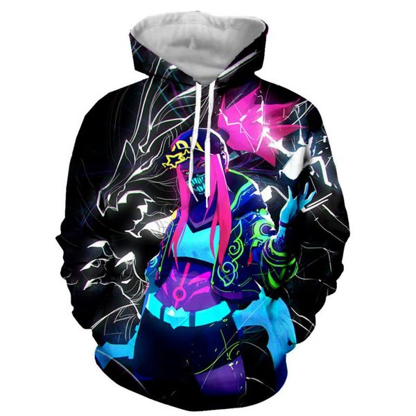 men's hoodies & sweatshirts 2021 league of legends akali hoodie and women's funny long sleeve 3d printing anime cartoon street wea, Black
men's hoodies & sweatshirts 2021 league of legends akali hoodie and women's funny long sleeve 3d printing anime cartoon street wea, Black