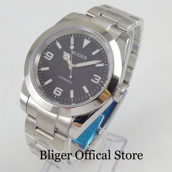 wristwatches 36mm polished automatic men watch brushed oyster bracelet nh35a movement sapphire crystal green luminous dial, Slivery;brown
wristwatches 36mm polished automatic men watch brushed oyster bracelet nh35a movement sapphire crystal green luminous dial, Slivery;brown