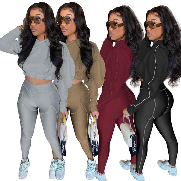 gym clothing sweatsuit woman 2 piece set polyester sweat suit jogger tracksuit long sleeve crop pant streetwear conjuntos de mujer outfi, White;black
gym clothing sweatsuit woman 2 piece set polyester sweat suit jogger tracksuit long sleeve crop pant streetwear conjuntos de mujer outfi, White;black