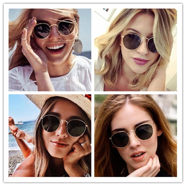 classic round sunglasses brand design uv400 eyewear metal gold frame sun glasses men women mirror 3447 sun-glasses polaroid glass lens, White;black
classic round sunglasses brand design uv400 eyewear metal gold frame sun glasses men women mirror 3447 sun-glasses polaroid glass lens, White;black