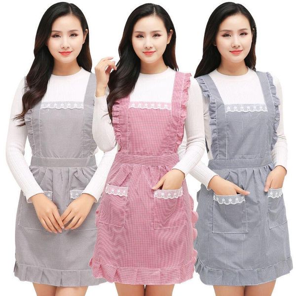 nail art kits 1piece double-layer anti-oil work apron kitchen cooking cute female working gown fashion restaurant waist overalls
nail art kits 1piece double-layer anti-oil work apron kitchen cooking cute female working gown fashion restaurant waist overalls