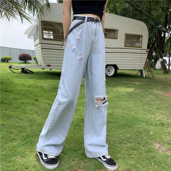 women's jeans women ripped high waisted wide leg slim 90s streetwear hole denim pants boyfriend blue cotton woman trousers 2021
women's jeans women ripped high waisted wide leg slim 90s streetwear hole denim pants boyfriend blue cotton woman trousers 2021