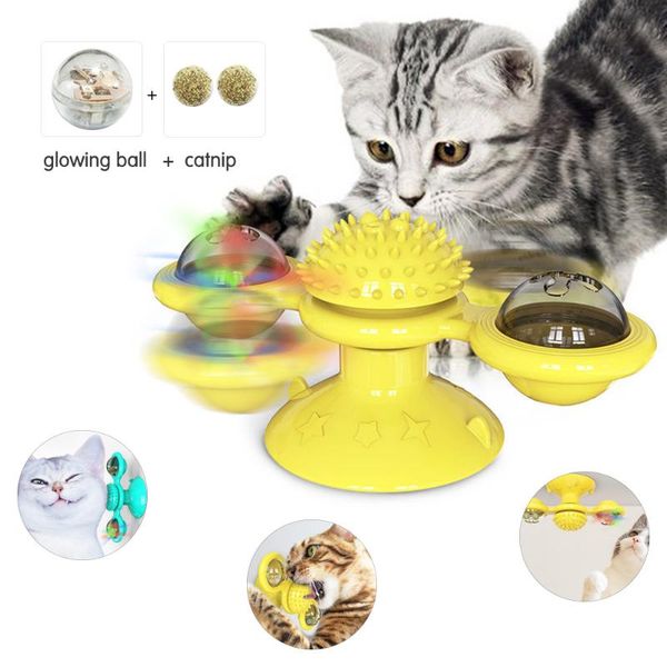 cat toys interactive toy windmill turntable electronic smart teasing pet molar bite hairbrush for cats
cat toys interactive toy windmill turntable electronic smart teasing pet molar bite hairbrush for cats