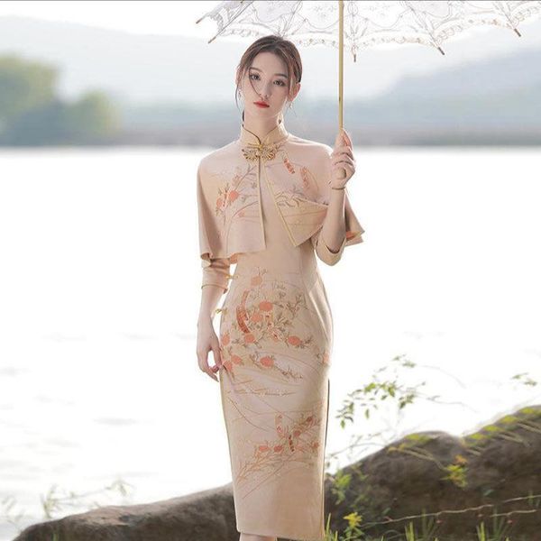 ethnic clothing vintage velvet cheongsam dress women traditional chinese autumn chic jacquard lace qipao neck asian clothes, Red
ethnic clothing vintage velvet cheongsam dress women traditional chinese autumn chic jacquard lace qipao neck asian clothes, Red