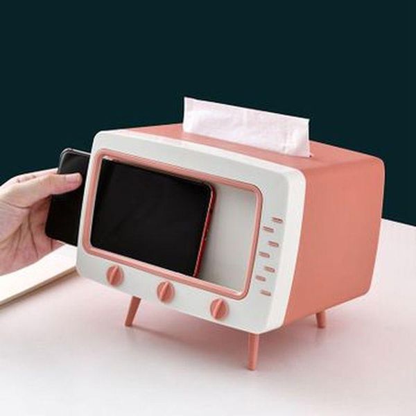 tissue boxes & napkins multifunctional cute box storage paper pumping dust-proof household tv shape with mobile phone holder
tissue boxes & napkins multifunctional cute box storage paper pumping dust-proof household tv shape with mobile phone holder