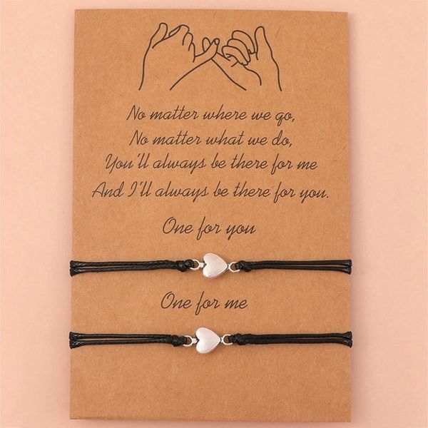 charm bracelets vintage silver color heart shape friendship forever for lovers make a wish card handmade wholesale, Golden;silver
charm bracelets vintage silver color heart shape friendship forever for lovers make a wish card handmade wholesale, Golden;silver